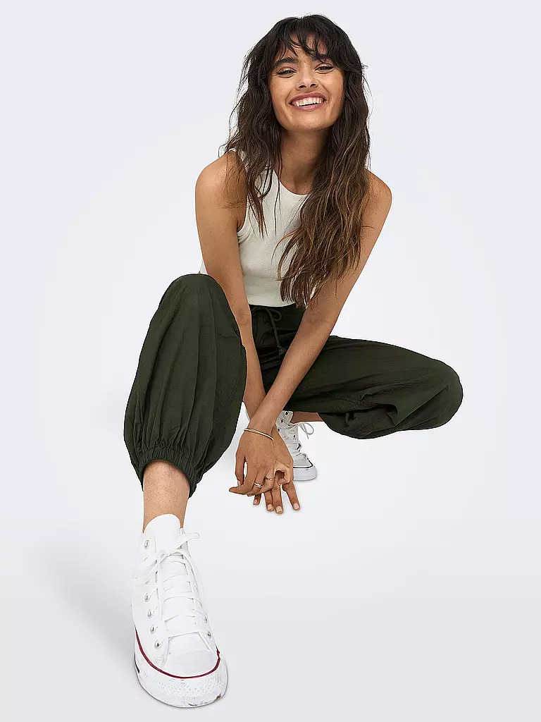 ONLY | Pantalon de jogging coupe ONLJOAN | olive