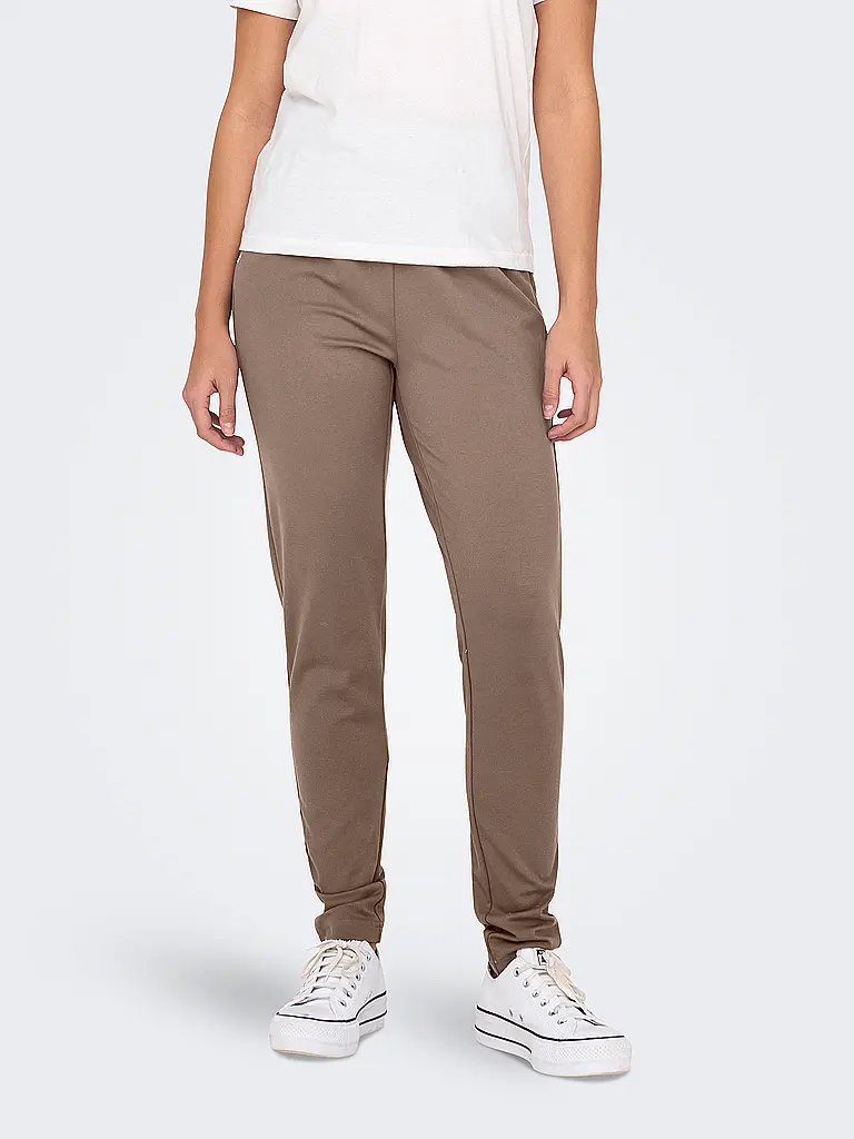ONLY | Pantalon de jogging coupe ONLPOPTRASH | hellbraun