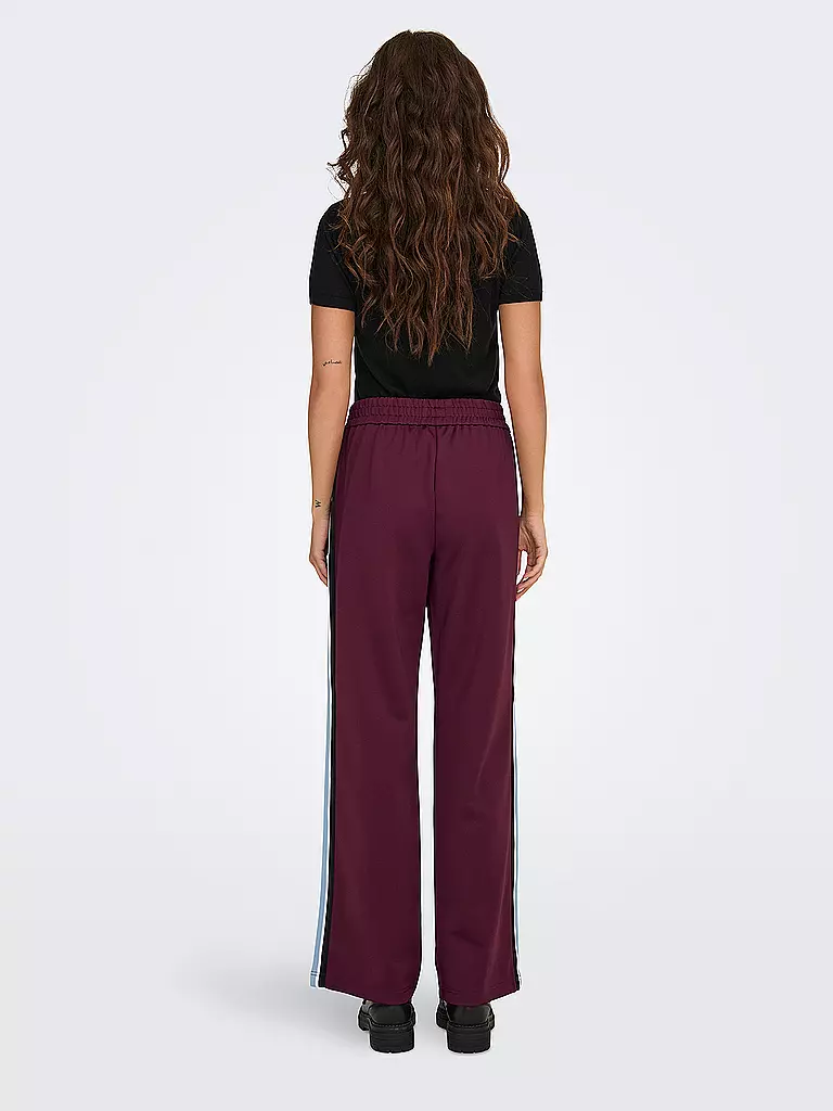 ONLY | Pantalon Marlene ONLWARM | dunkelrot