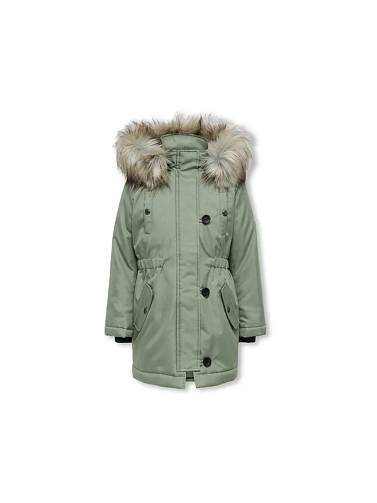 ONLY | Parka pour fille KOGIRIS | hellgrün