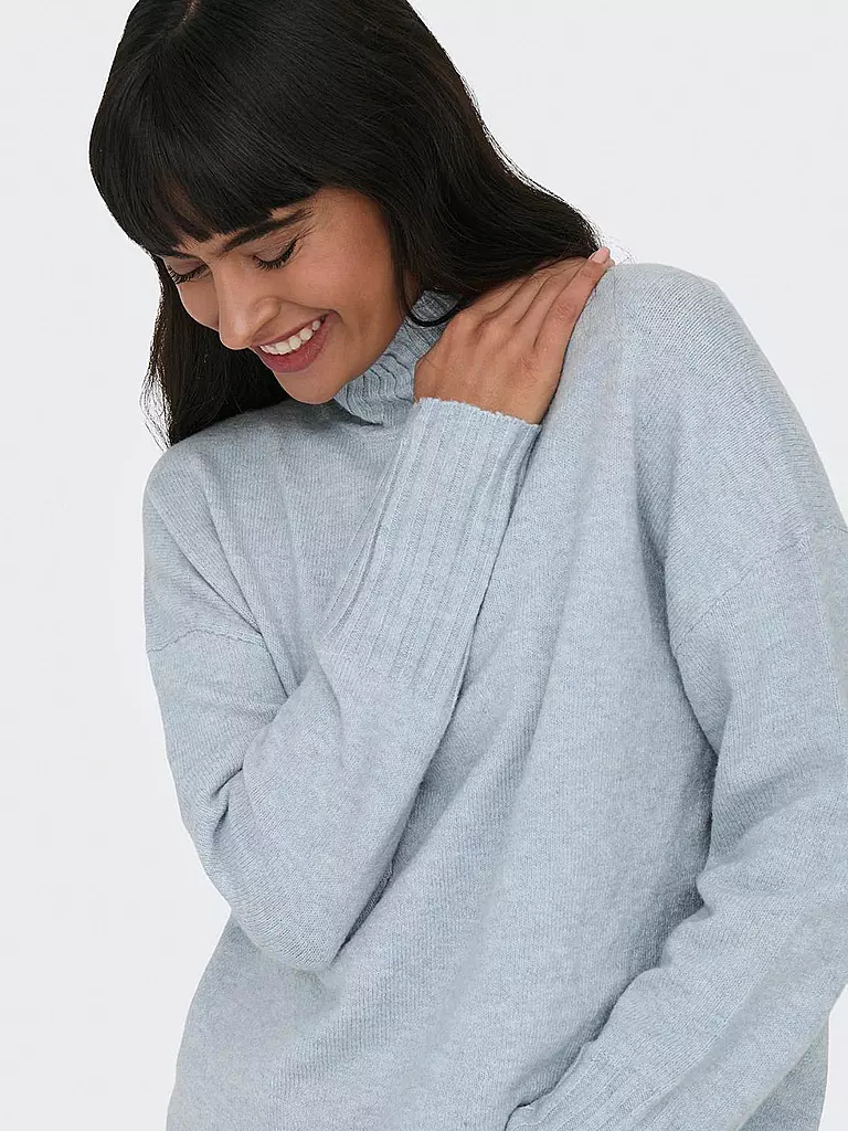 ONLY | Pull à col roulé ONLGABRIEL LIFE | Bleu clair