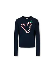 ONLY | Pull fille KOGXMAS | Bleu foncé
