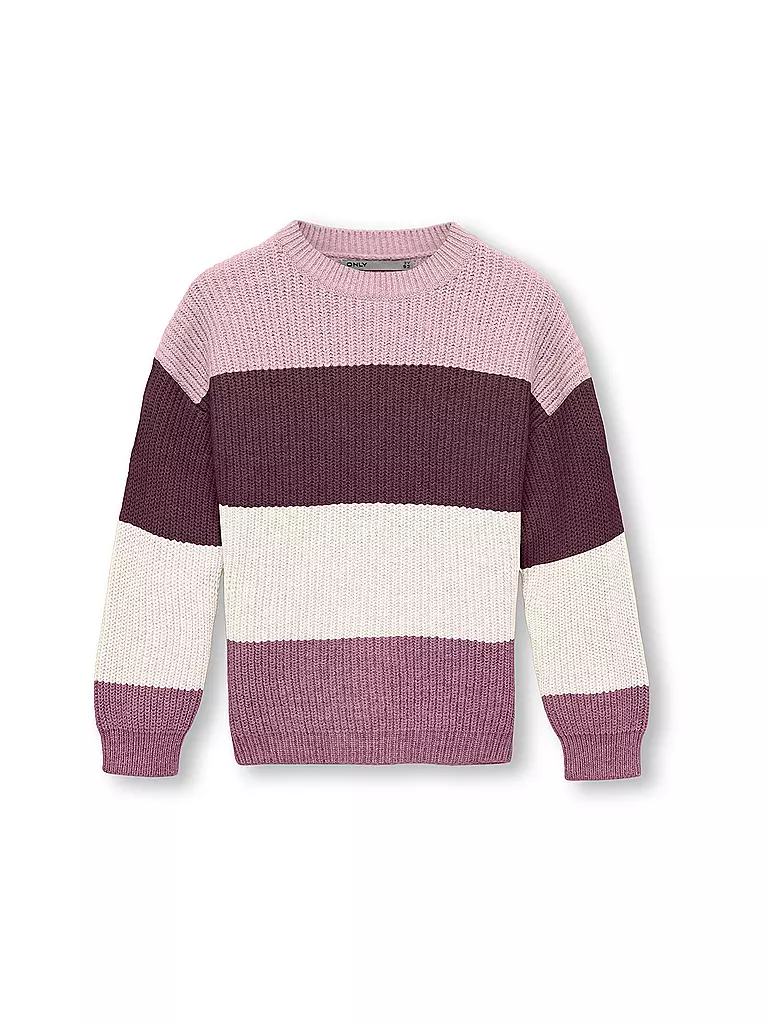 ONLY | Pull pour fille KMGSANDY | dunkelrot
