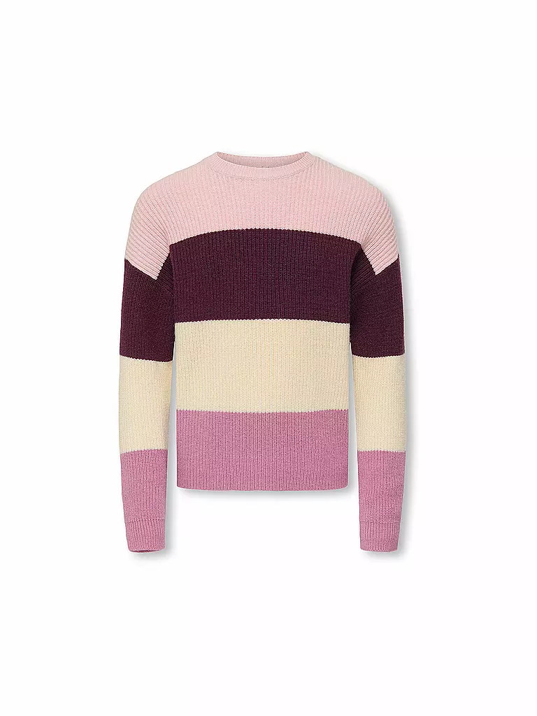 ONLY | Pull pour fille KMGSANDY | Rouge foncé