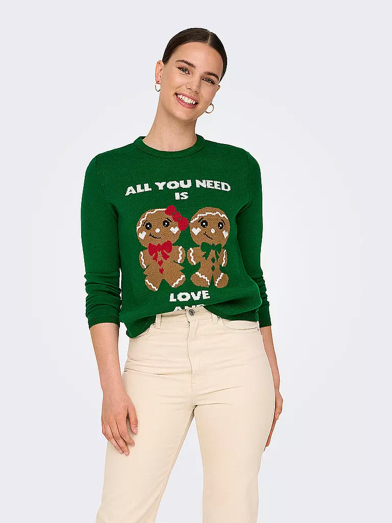 ONLY | Pullover  ONLXMAS GINGERBREAD | Vert