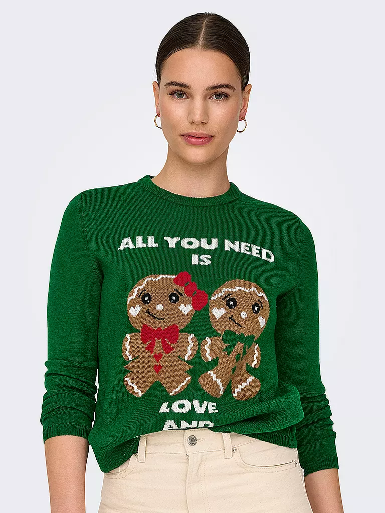 ONLY | Pullover  ONLXMAS GINGERBREAD | Vert