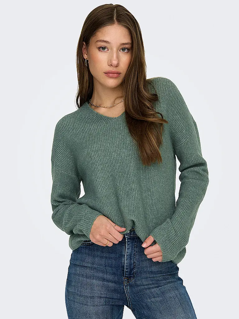 ONLY | Pullover ONLCAMILLA | Vert foncé