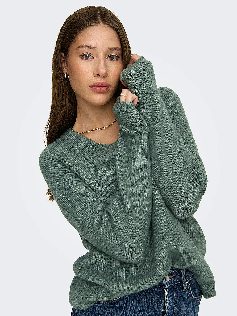 ONLY | Pullover ONLCAMILLA | Vert foncé