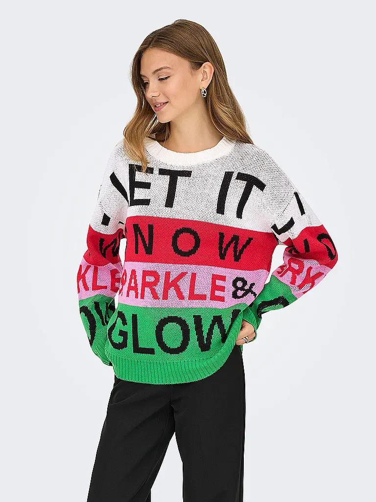 ONLY | Pullover ONLXMAS
Marque : ONLY
Couleur : multicolore
Catégories : Mode,Femme
Longueur des manches : Manches longues
Encolure : Col rond
Matière : Tricot,Polyacrylique / Acrylique
Motif : Texte,Norvégien
Coupe (vêtements d'extérieur) : Regular
Style |