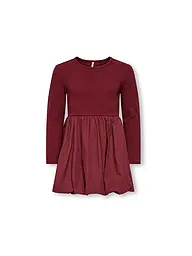 ONLY | Robe fille KMGTRINNY | Rouge foncé