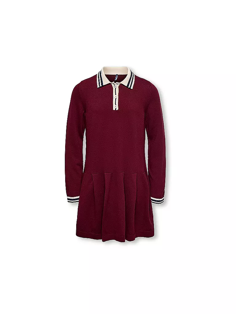 ONLY | Robe pour fille KOGKALANA | dunkelrot