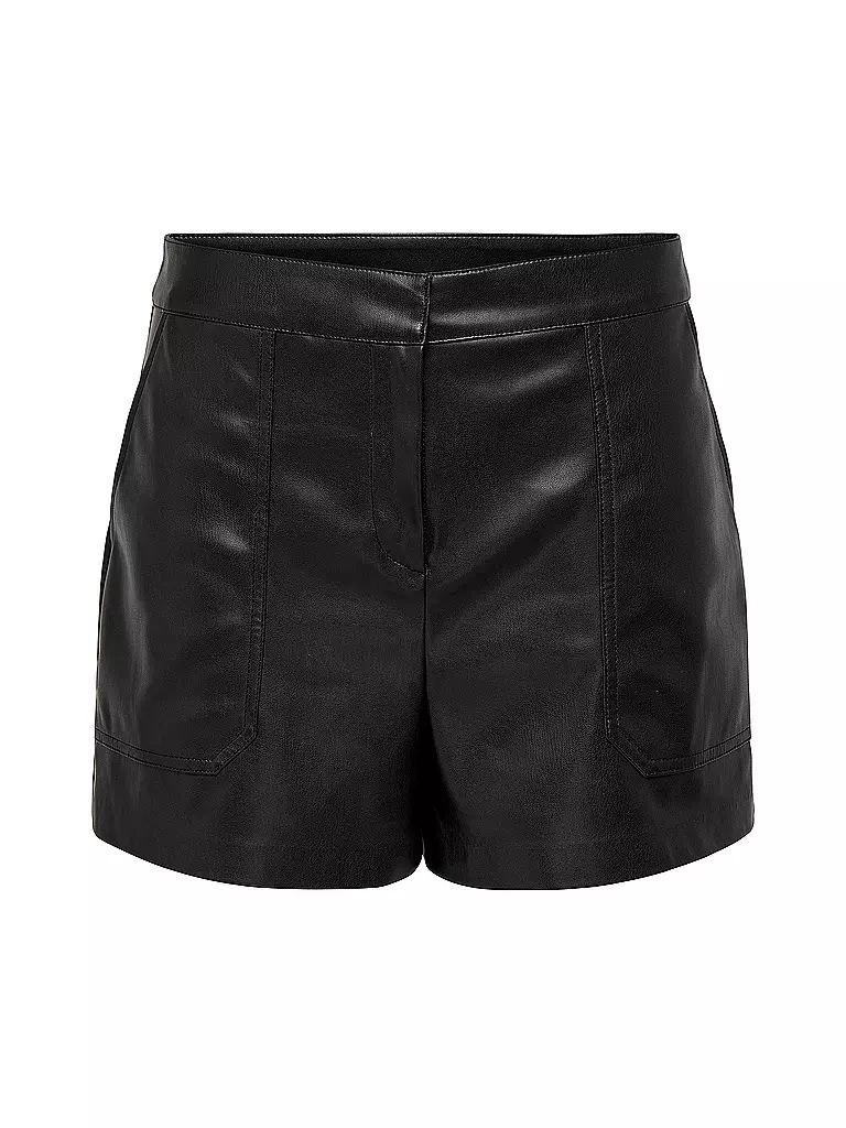 ONLY | Shorts en similicuir ONLTRICIA | schwarz