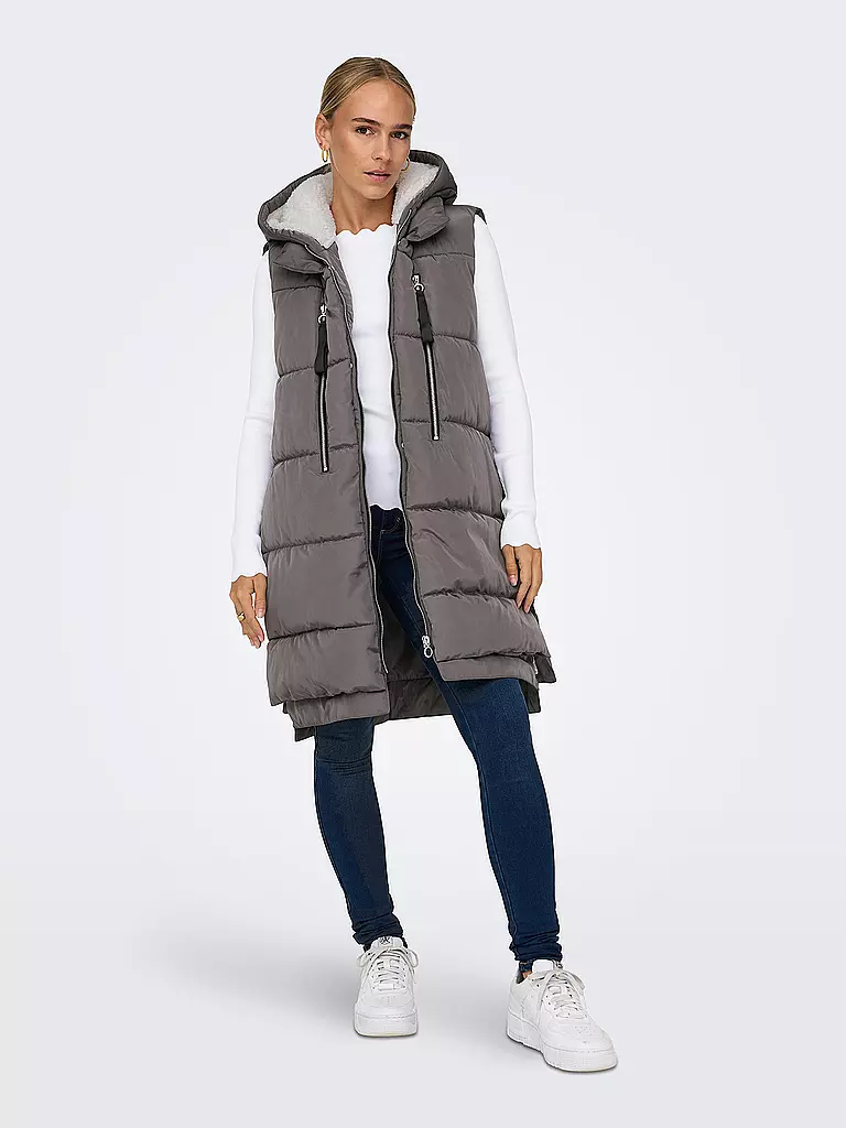 ONLY | Steppgilet ONLNEWNORA | Gris
