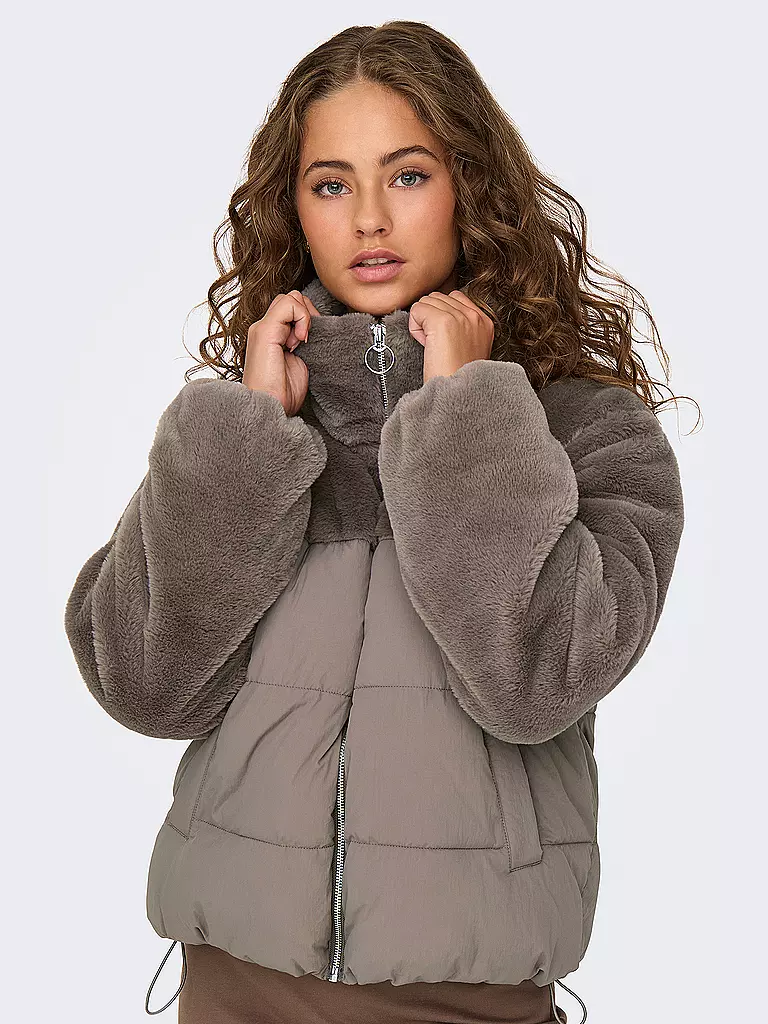 ONLY | Steppjacke ONLWANJA | Marron