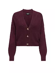 ONLY | Strickjacke ONLCAROL | Rouge foncé