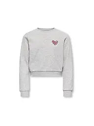 ONLY | Sweat-shirt fille KOGRITA | Gris clair
