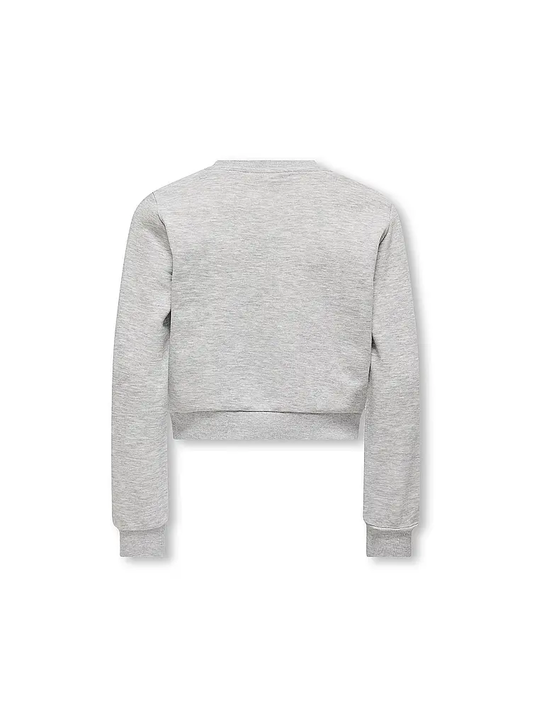 ONLY | Sweat-shirt fille KOGRITA | Gris clair