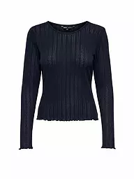 ONLY | Langarmshirt ONLCARLOTTA | Bleu foncé