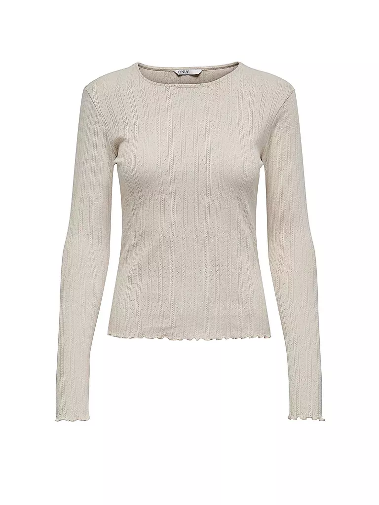 ONLY | T-shirt à manches longues ONLCARLOTTA | beige