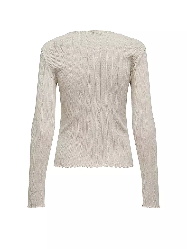ONLY | T-shirt à manches longues ONLCARLOTTA | beige