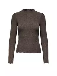 ONLY | T-shirt à manches longues ONLEMMA | Marron