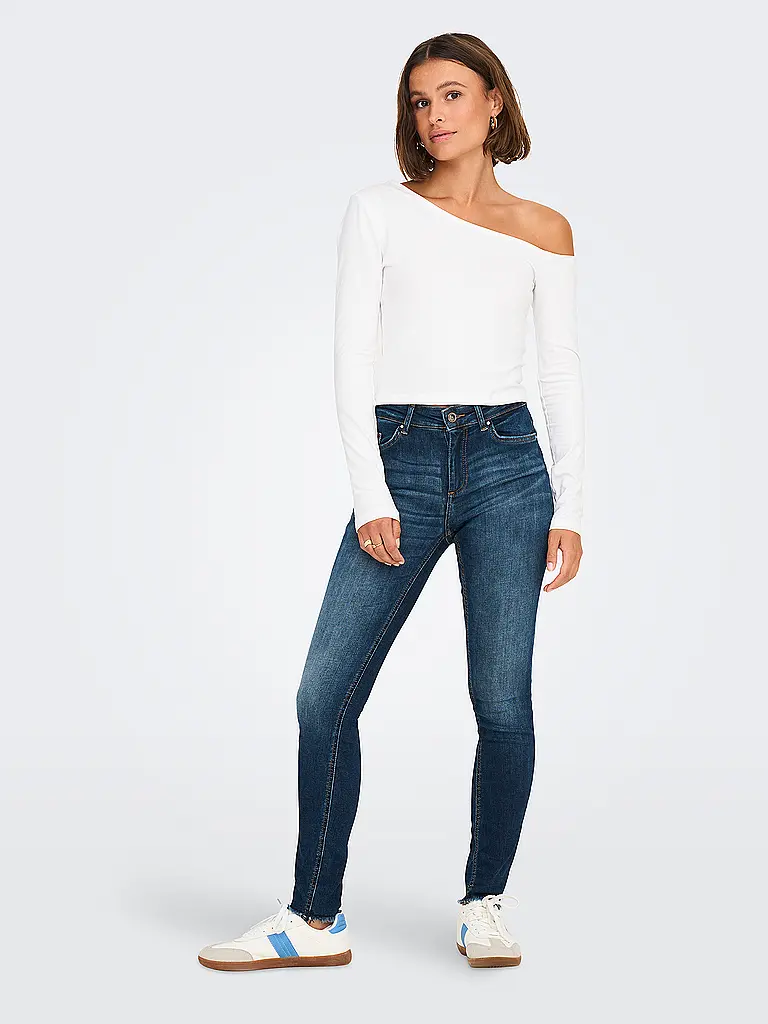 ONLY | T-shirt à manches longues ONLLIVE LOVE LIFE | Blanc
