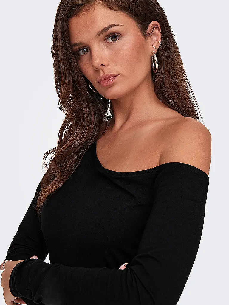 ONLY | T-shirt à manches longues ONLLIVE LOVE LIFE | Noir
