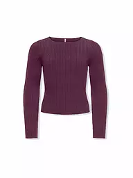 ONLY | T-shirt à manches longues pour fille KOGIBI | Rouge foncé