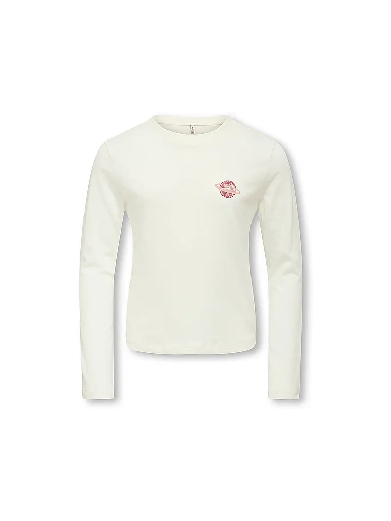 ONLY | T-shirt à manches longues pour fille KOGLUX | Blanc