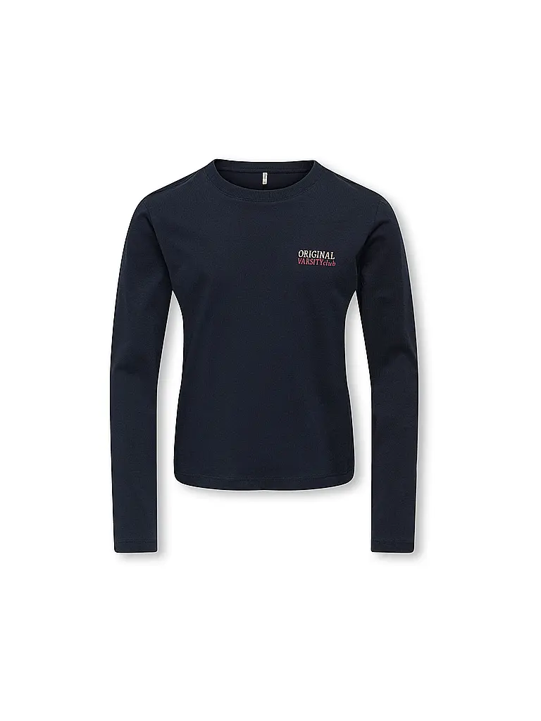 ONLY | T-shirt à manches longues pour fille KOGLUX | Bleu foncé