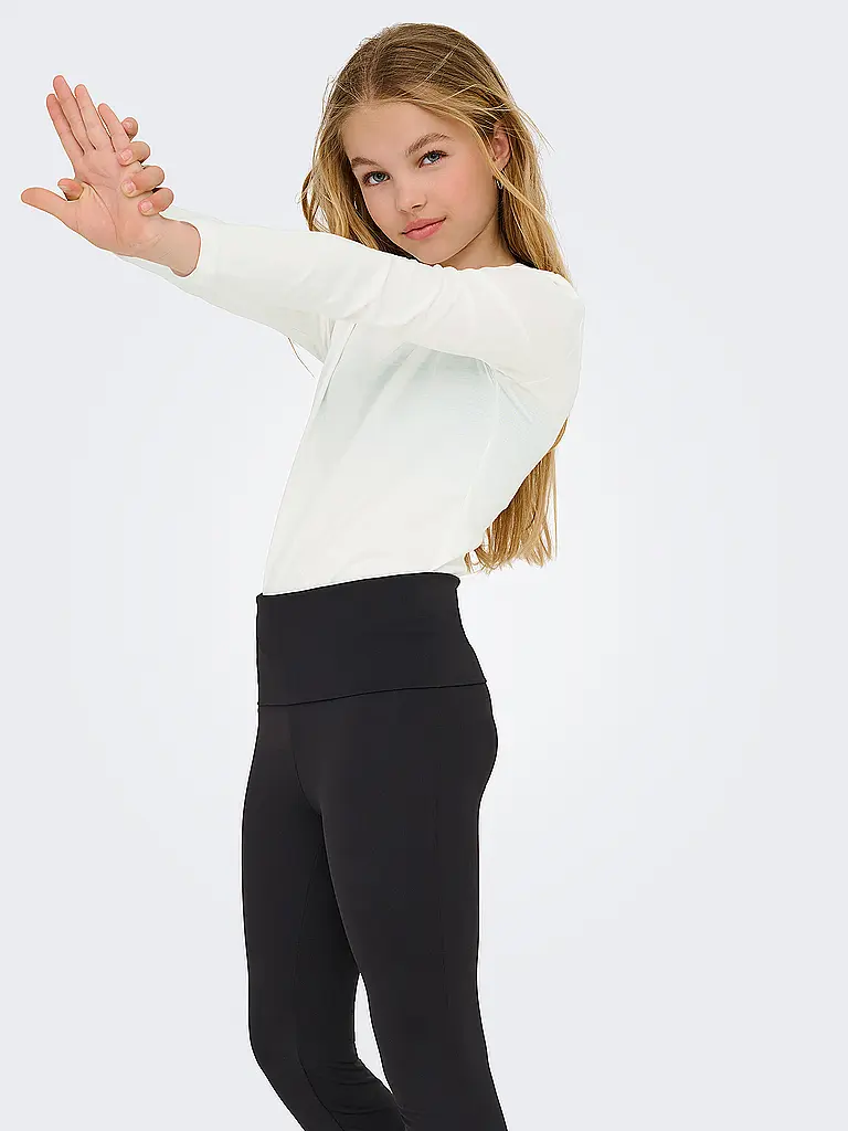 ONLY | T-shirt à manches longues pour fille KOGNEW | weiss