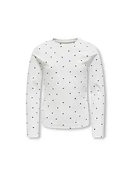 ONLY | T-shirt à manches longues pour fille KOGTRINNY | Blanc