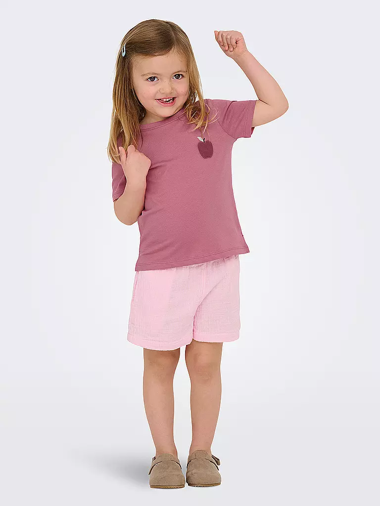 ONLY | T-shirt fille KMGCANDY | Rose