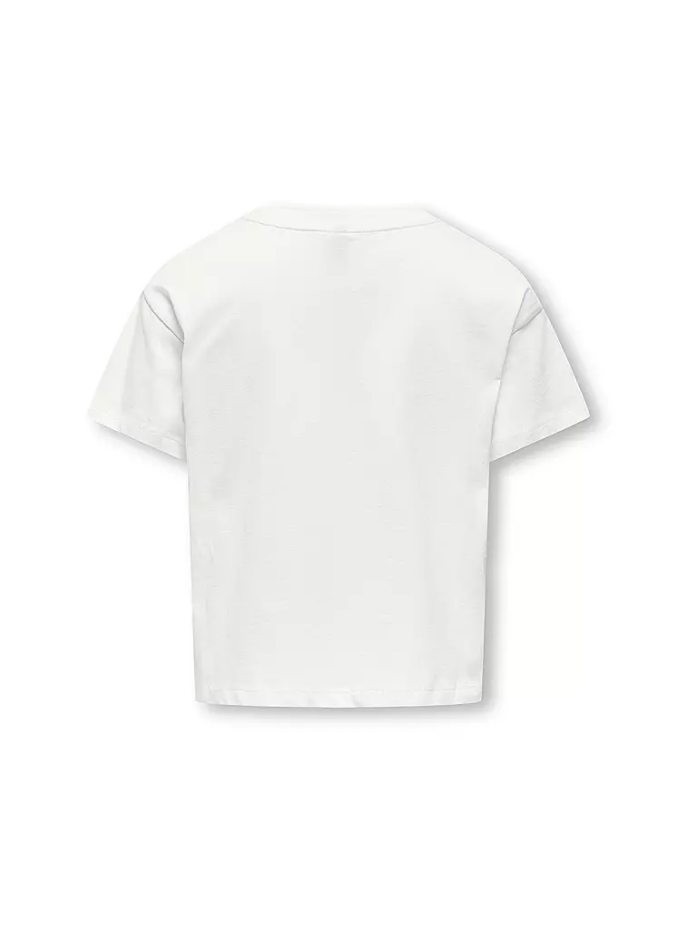 ONLY | T-shirt fille KOGMAIKEN LIFE CROPHEART | 