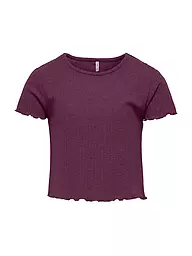 ONLY | T-shirt fille KOGNELLA | Rouge foncé