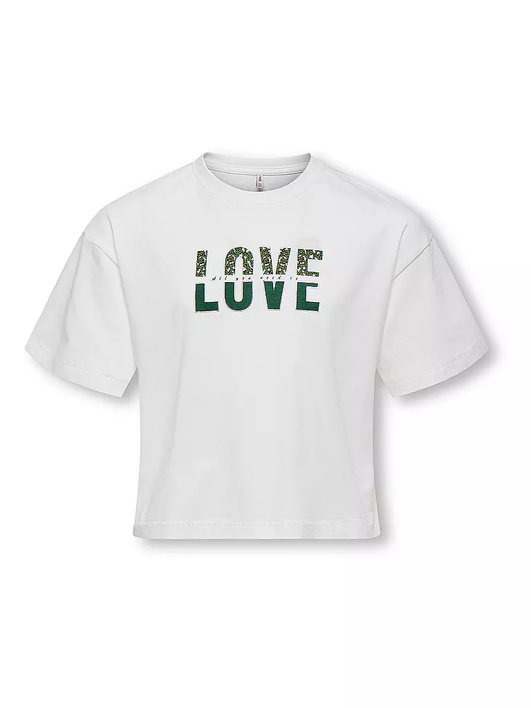 ONLY | T-shirt fille KOGTANYA | weiss