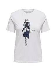 ONLY | T-Shirt ONLEMMA | Blanc