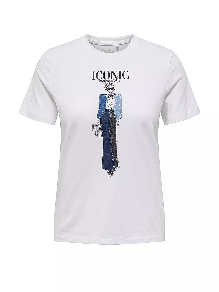 ONLY | T-shirt ONLEMMA | Blanc