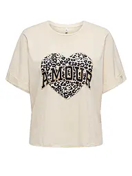 ONLY | T-Shirt ONLLUCY | Crème