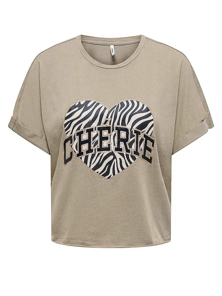 ONLY | T-Shirt ONLLUCY | olive
