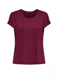 ONLY | T-Shirt ONLMOSTER | Rouge foncé