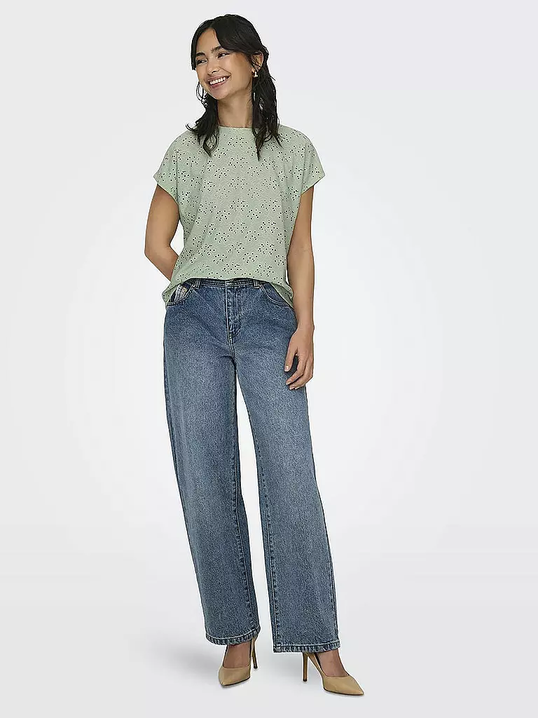 ONLY | T-Shirt ONLSMILLA | Vert clair