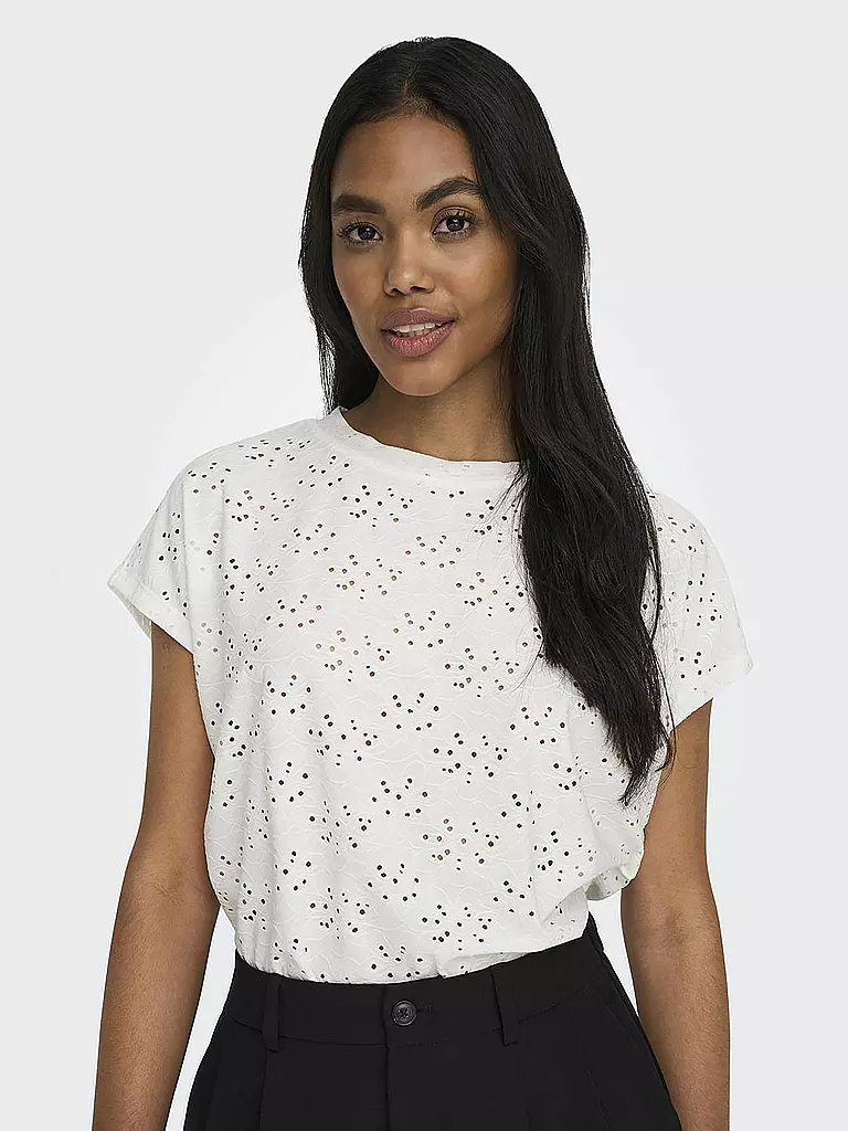 ONLY | T-Shirt ONLSMILLA | Crème