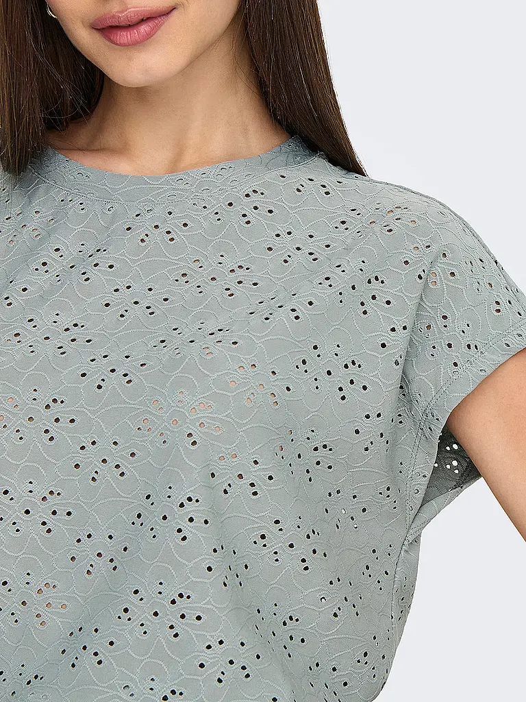 ONLY | T-shirt ONLSMILLA | Gris