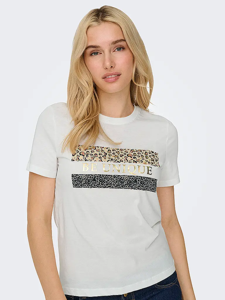 ONLY | T-shirt ONLTANYA | creme