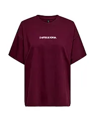 ONLY | T-Shirt ONLVIVVI | Rouge foncé