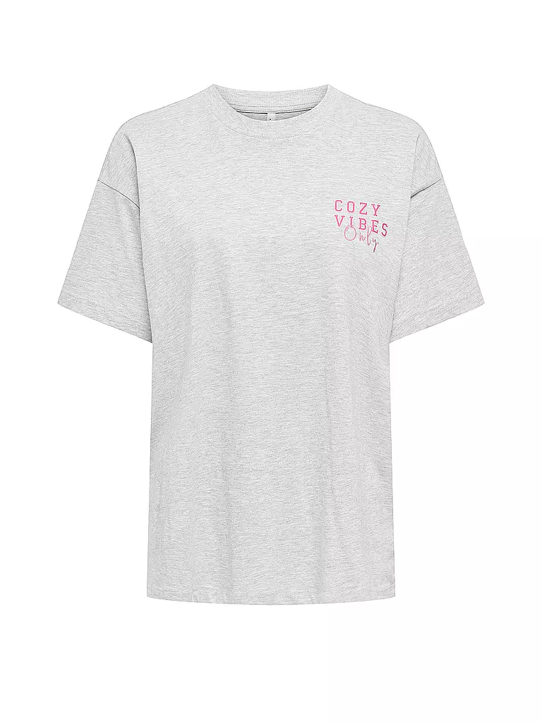 ONLY | T-Shirt ONLVIVVI | Gris clair
