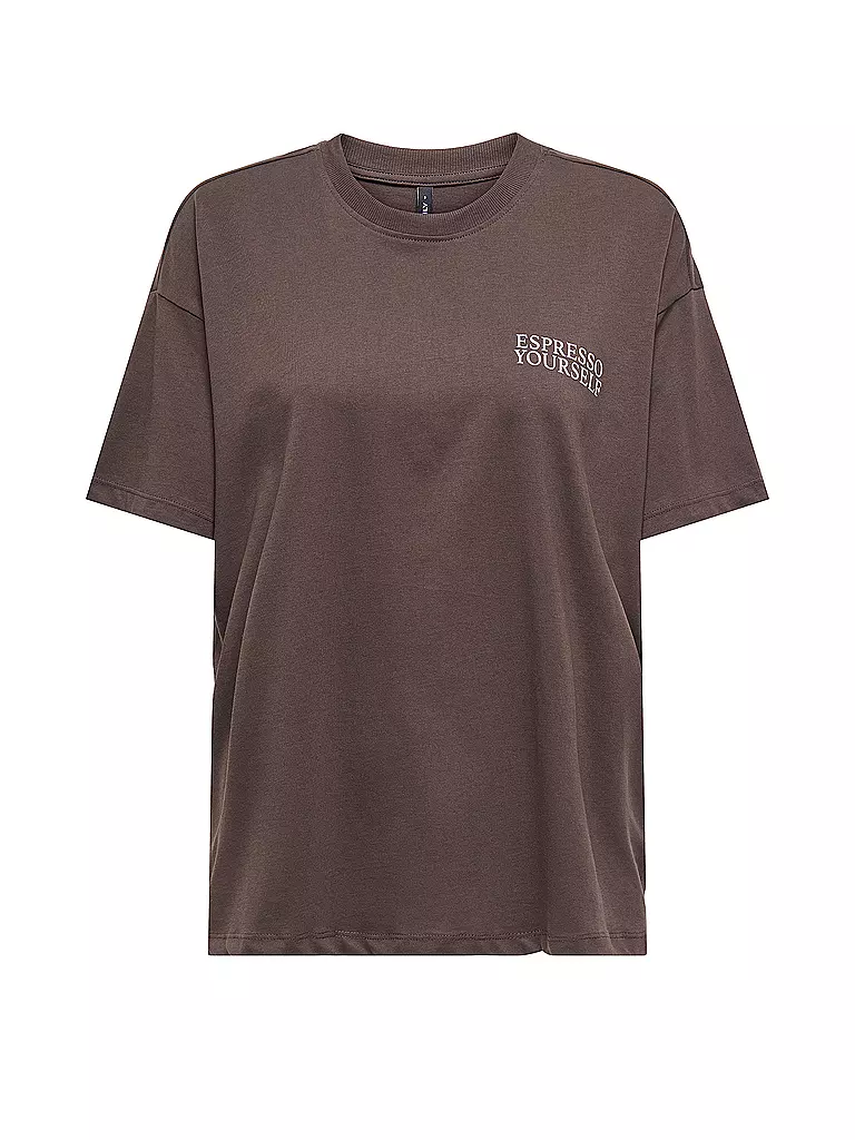ONLY | T-shirt ONLVIVVI | Marron