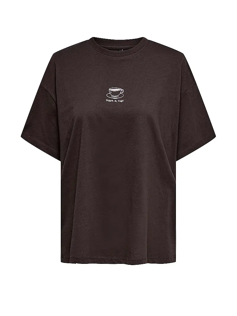 ONLY | T-shirt ONLVIVVI | Marron