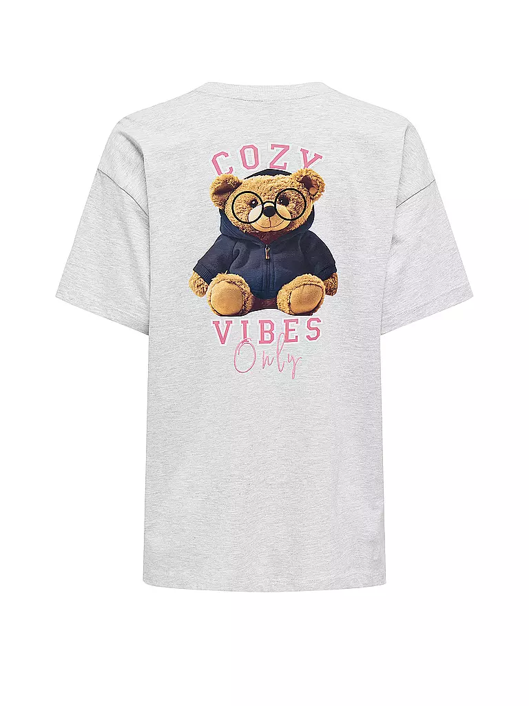 ONLY | T-Shirt ONLVIVVI | Gris clair